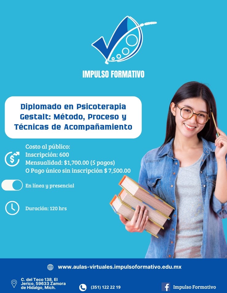 Diplomado en Psicoterapia Gestalt: Método, Proceso y Técnicas de Acompañamiento.