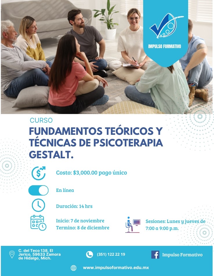Fundamentos Teóricos y Técnicas de Psicoterapia Gestalt